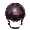 Kask Fair Play QUANTINUM W-V SPOTLIGHT SHINY VG  - szeroki daszek -jagodowy